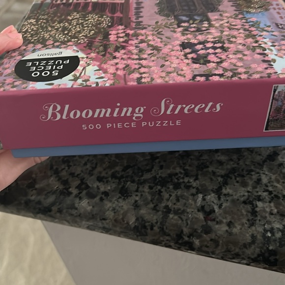 Galison 500 Piece Puzzle “Blooming Streets” - Picture 2 of 3